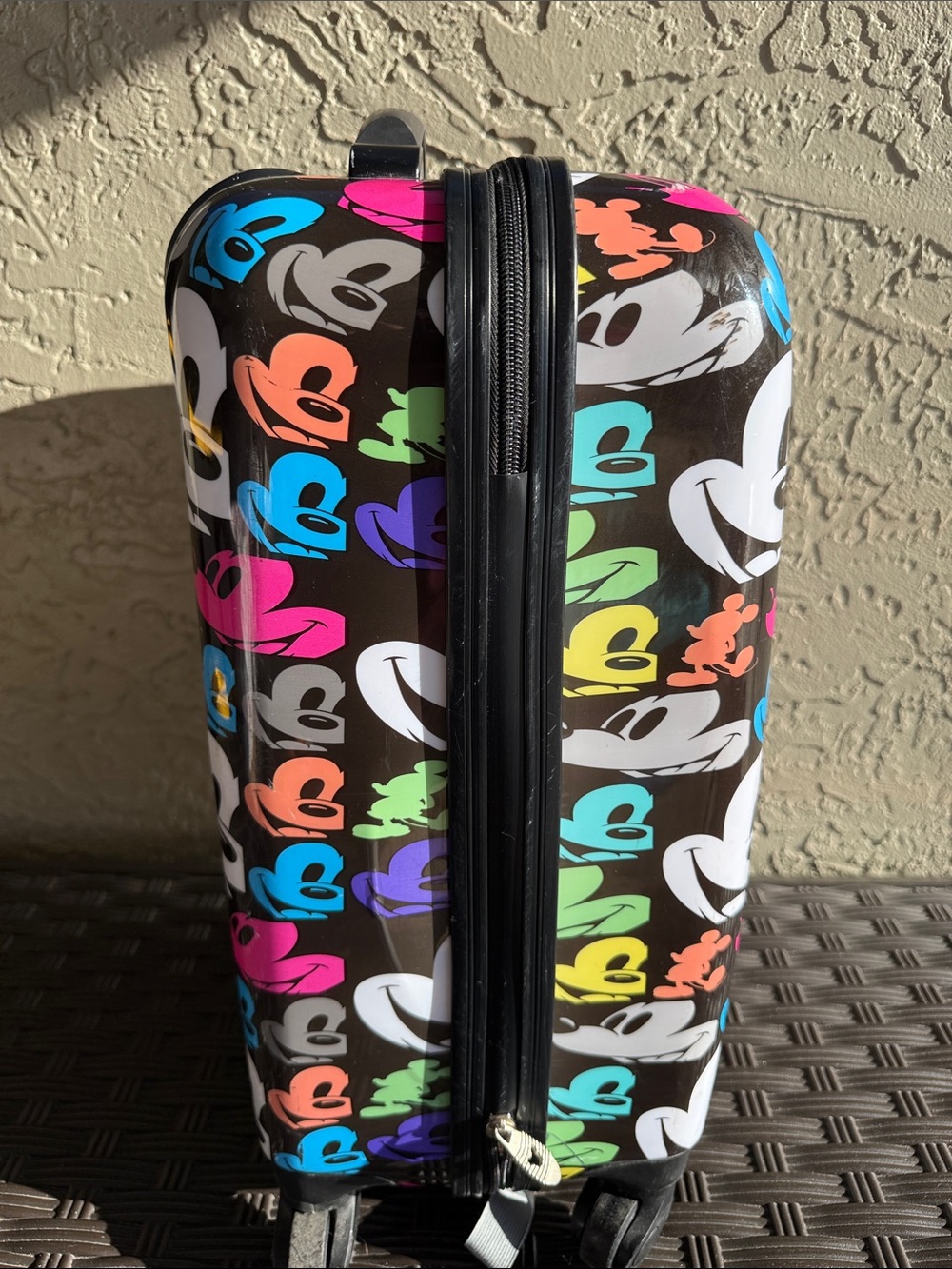 Disney Parks Mickey Mouse Pop Art Luggage 20" Hardcover Suitcase Spinner - Picture 8 of 15